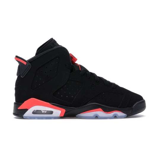 Nike Air Jordan Black Infrared 6 Retro (GS) Youth Shoe 384665-023