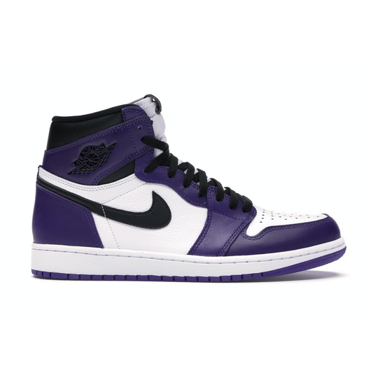 Nike Air Jordan Court Purple 1 Retro Mens Shoe 555088-500