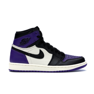 Nike Air Jordan Court Purple 1 Retro Mens Shoe 555088-501