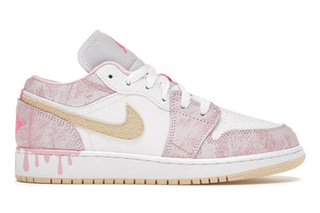 Nike Air Jordan Paint Drip Low 1 Retro Womens Shoe CW7104-601