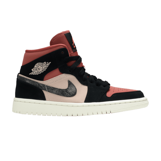 Nike Air Jordan Rust Canyon Mid 1 Retro Womens Shoe BQ6472-202